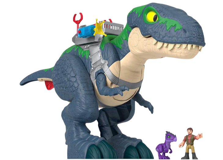 Интерактивная игрушка Fisher-Price Imaginext Jurassic World Rebirth Dinosaur Playset T-rex Тиранозавр Рекс (31116265)