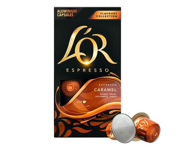 Капсулы Nespresso L'OR Espresso Caramel алюминий 10 шт. (3036370973)