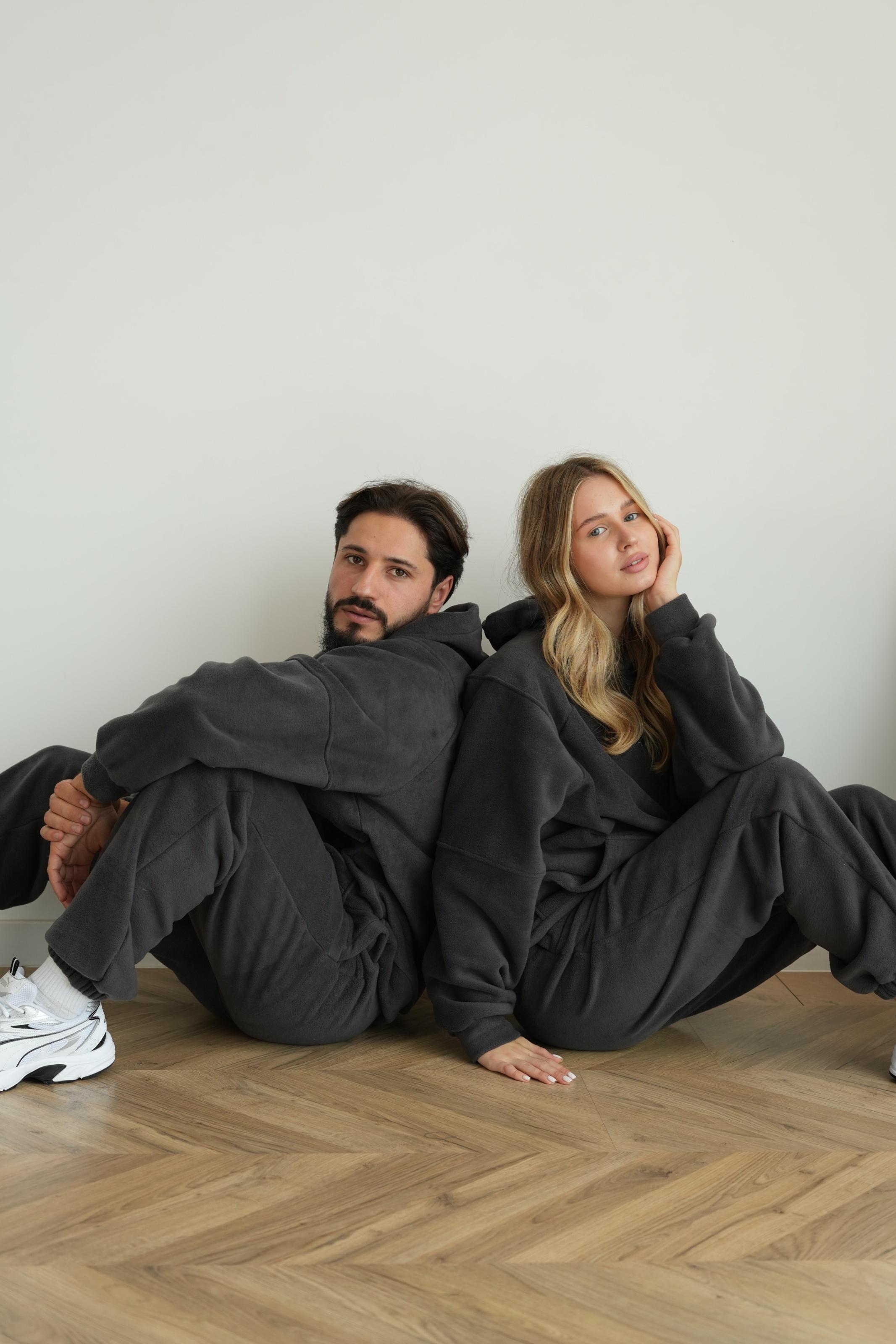 Костюм флисовый BASE 3XL Графит (10205XXXL) - фото 8