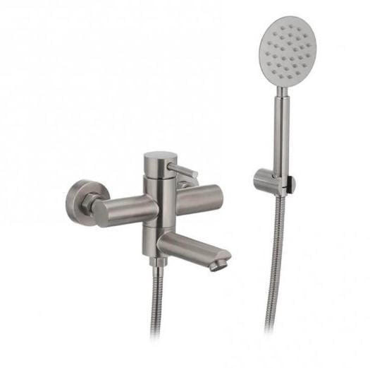 Смеситель для ванны Wezer EKO3-09 с душевым гарнитуром Сатин (2465589352)