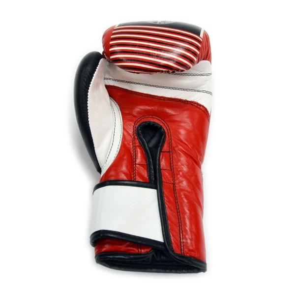 Рукавички боксерські Thor THUNDER 14oz шкіра Червоний - фото 2