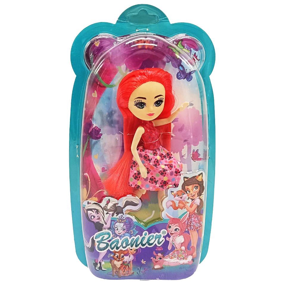 Кукла Baobier Bambi шарнирная 15 см Коралловый (IL-188-L-114)