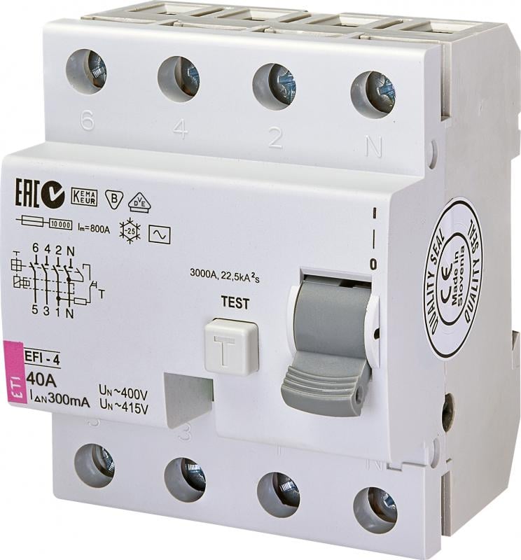 Дифреле ETI ПЗВ EFI-P4 AC 40/0.300 2061632