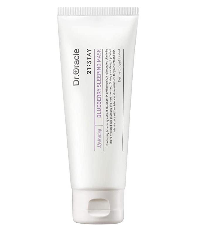 Ночная успокаивающая маска Dr. Oracle 21 Stay Blueberry Sleeping Mask 100 мл (8809408731019)
