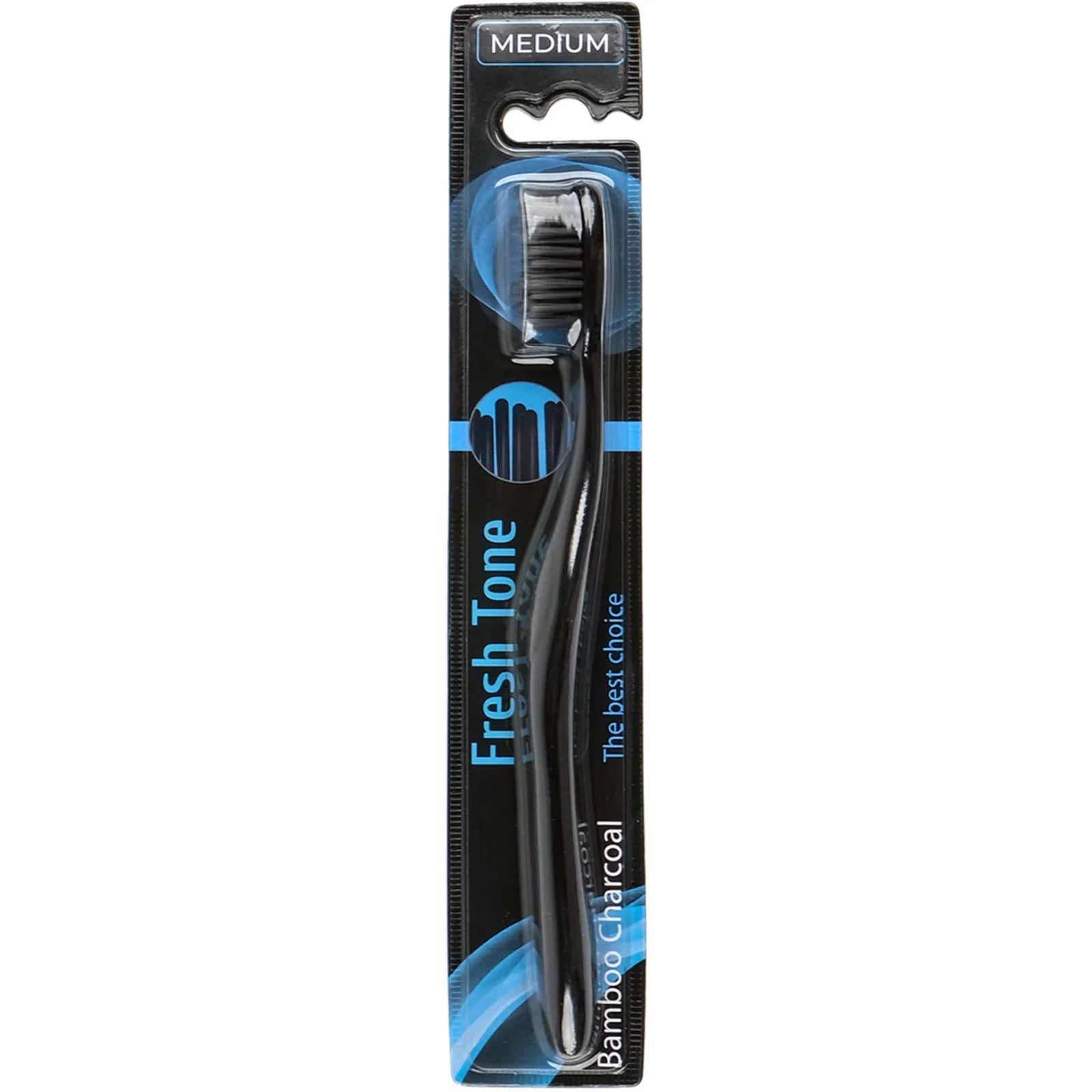 Зубна щітка FRESH TONE Bamboo Charcoal MEDIUM (1108547)