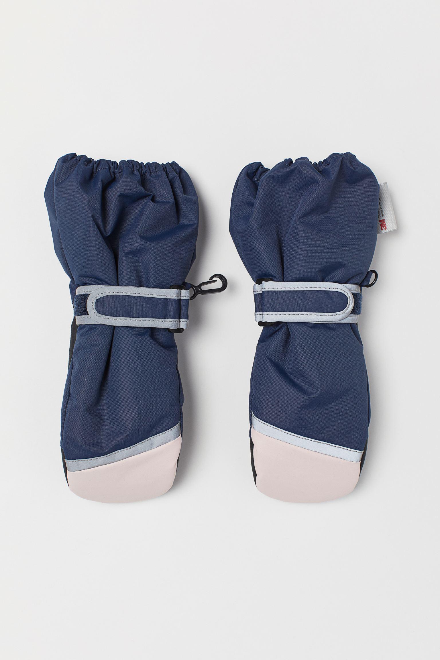 Варежки H&M 98-104 см Темно-синий (10086170428)