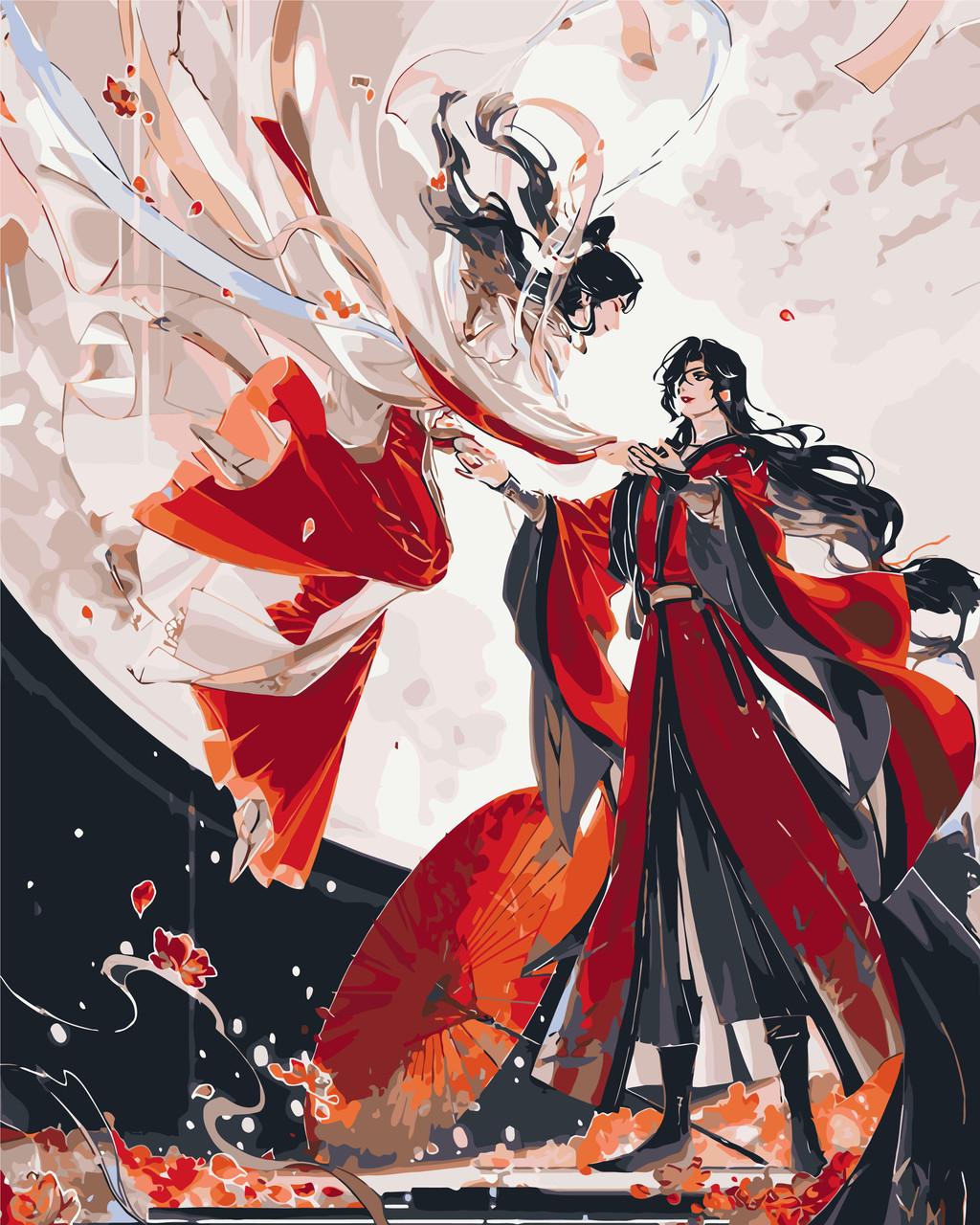 Картина за номерами ORIGAMI Благословення небожителів Аніме 40х50 см (LW12570)