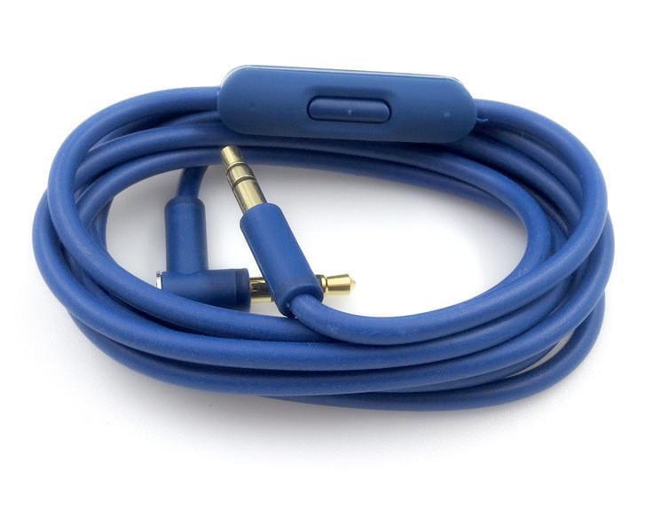 Кабель для наушников Monster Beats by Dr Dre Solo Studio Mixr Talk Control Blue (1095428790)