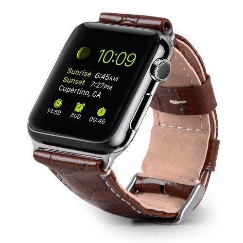 Шкіряний ремінець Melkco Premium Leather Strap for Apple Watch 38/40/41mm, Brown (APIW38LSST1BNCR)