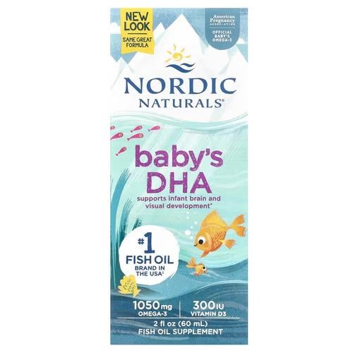 Омега-3 для детей Nordic Naturals Baby's DHA 60 мл (NOR-53787)