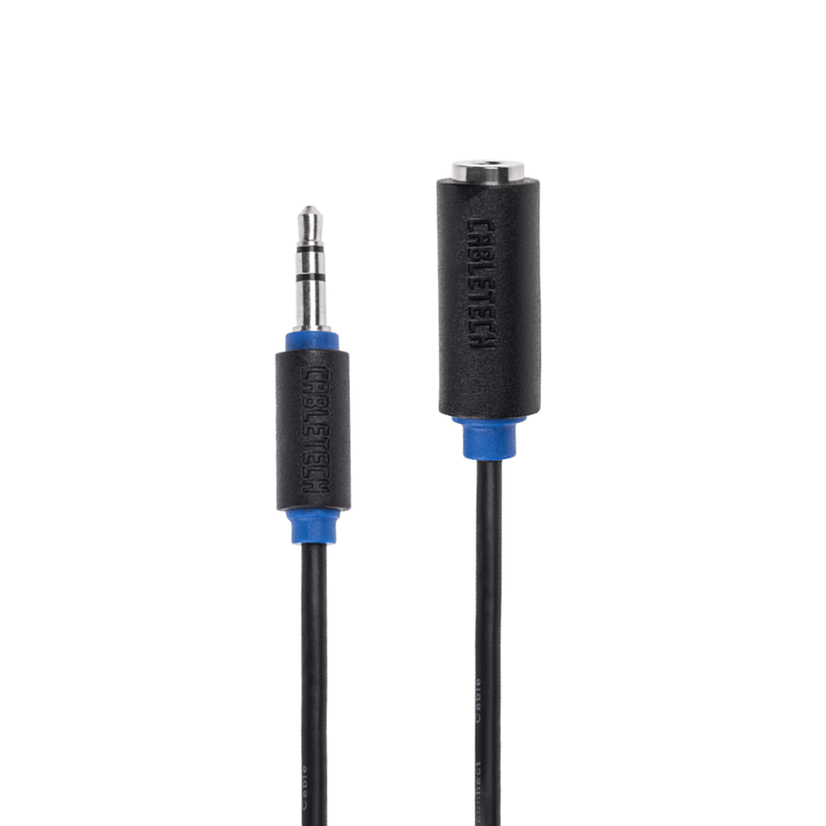 Кабель подовжувач Cabletech Standart Audio jack 3.5 штекер-гніздо 3 м Black (KPO3951-3)