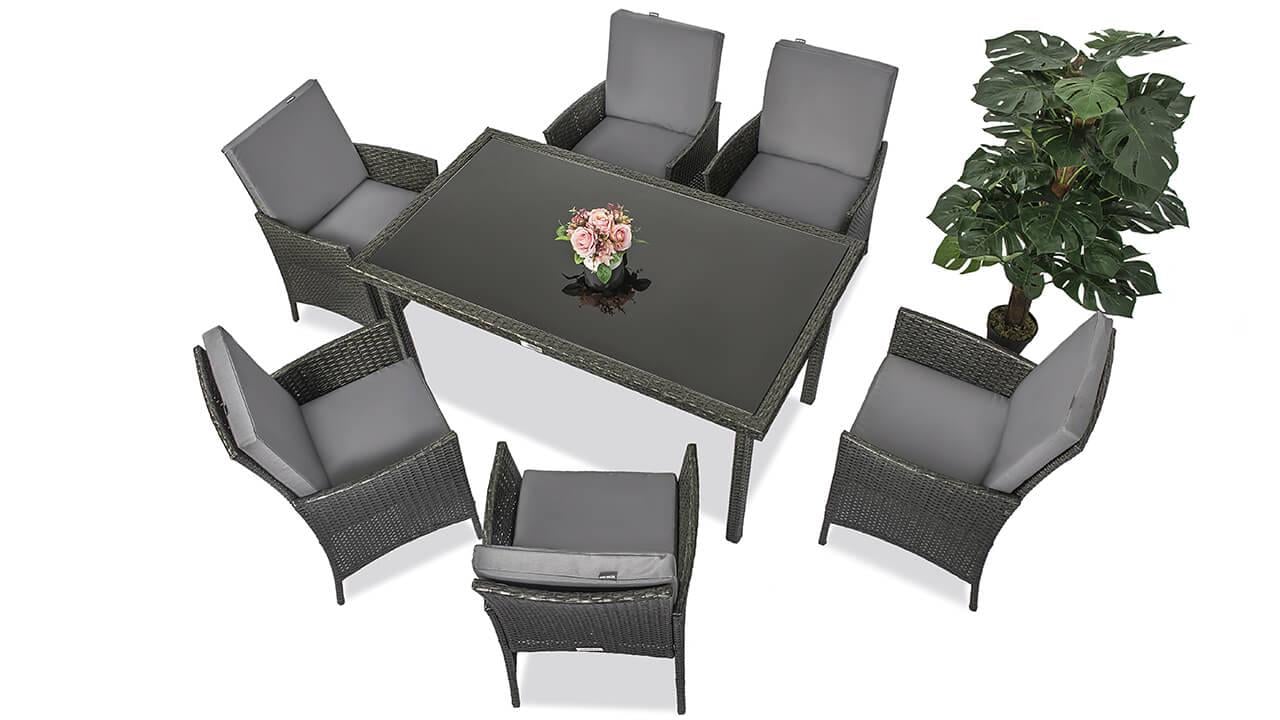 Набір садових меблів Just Relax Big Family 6 plus (121006plus)