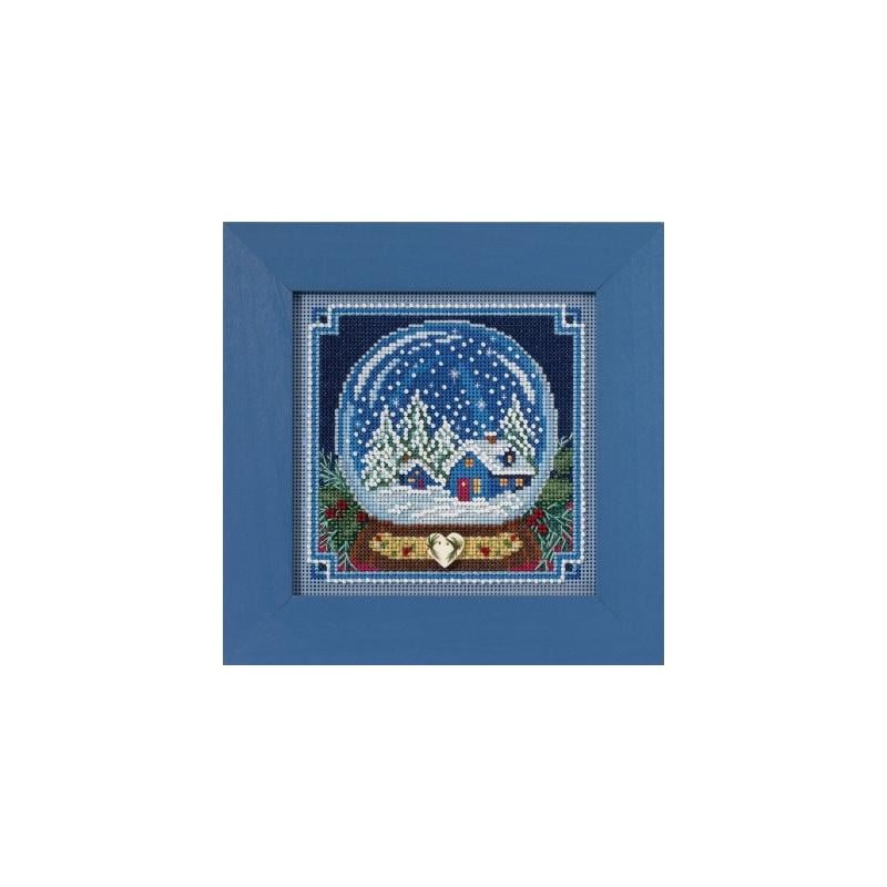 Набор для вышивания крестиком Mill Hill MH141734 Snow Globe (41671)