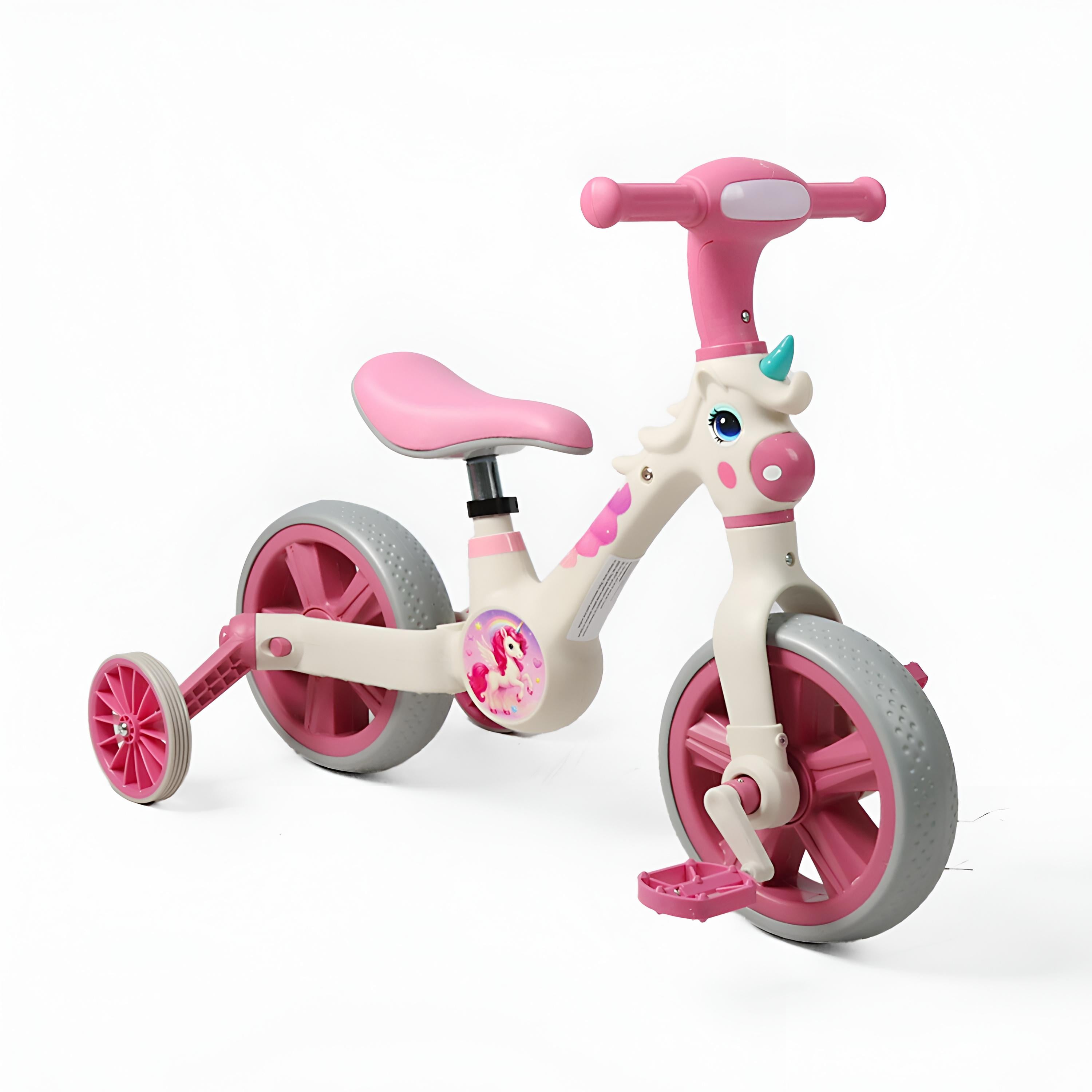 Велосипед-трансформер детский Best Trike Розовый (JM-0410-4)