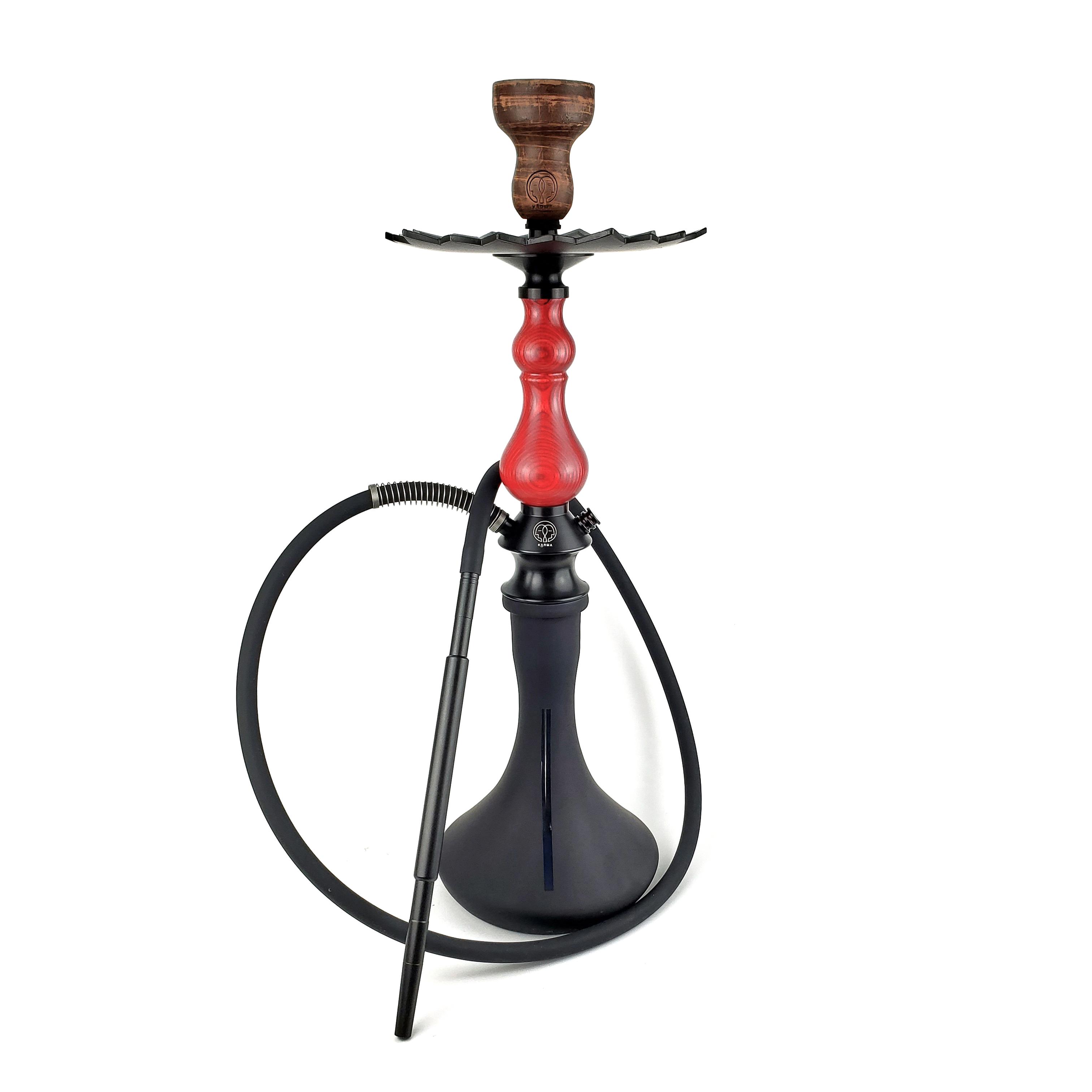 Кальян Karma Hookah 0.1 Red с колбой Craft Black Matt (034-285) - фото 2