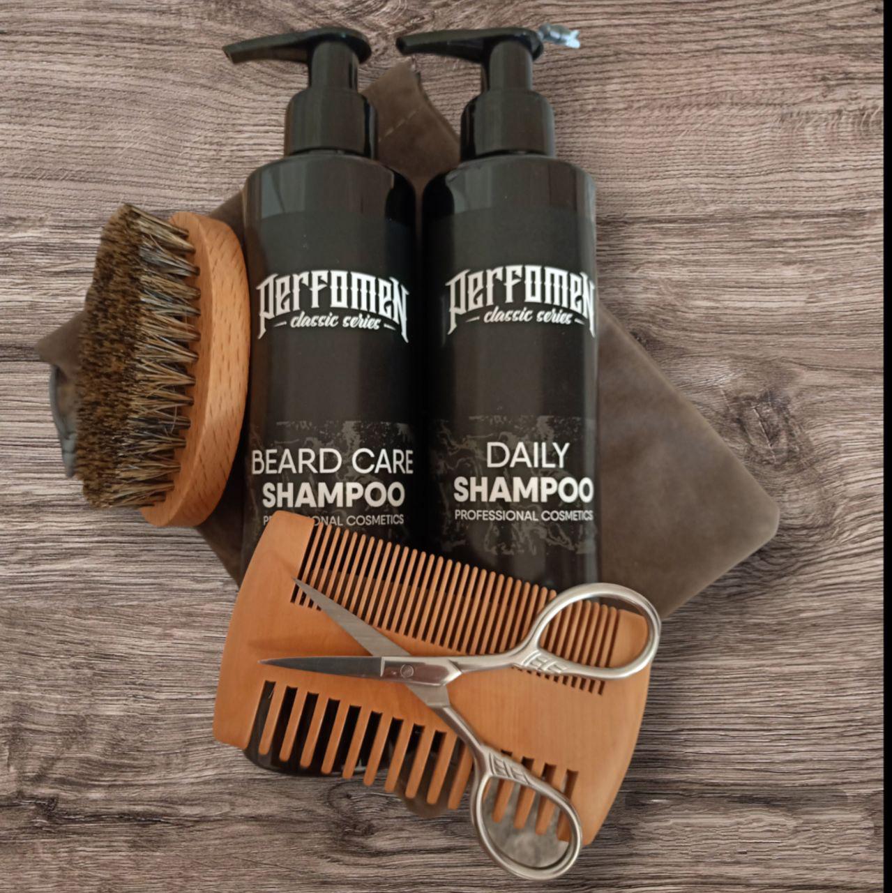 Набор мужских шампуней для волос и бороды Perfomen (0099) - фото 2