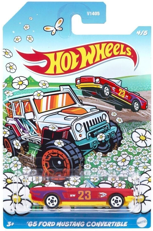 Игрушечная машинка Hot Wheels 65 Ford Mustang Convertible 2023 Spring Series 4/5 (HLJ33)