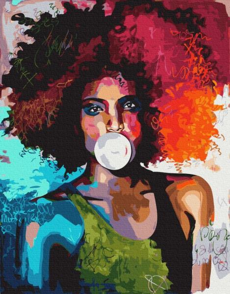 Картина по номерам Brushme Арт Бабл-гам 40x50 см в коробке (PGX33276)