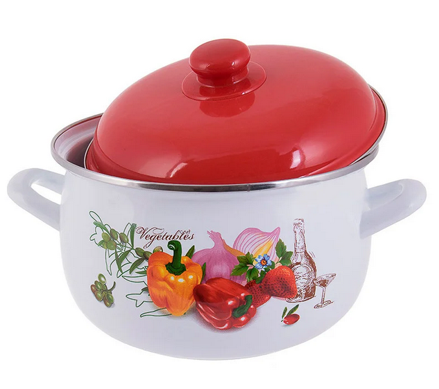 Набор эмалированных кастрюль Edenberg 10 пр. (EB-1877) - фото 6 Набор эмалированных кастрюль Edenberg 10 пр. (EB-1877) - фото 6