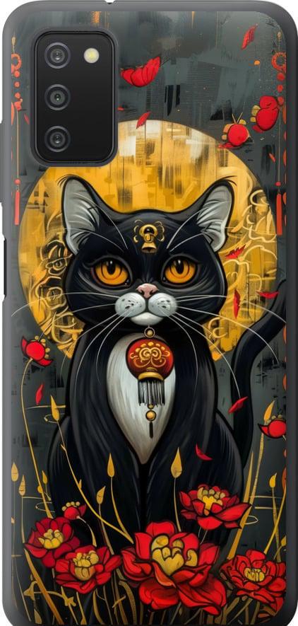 Чехол на Samsung Galaxy A03s A037F China Cat (6134u-2381-42517)