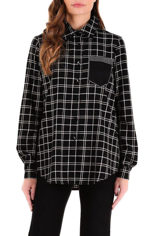 Блузка жіноча Liu jo wf1143-t3017 р. 38 Чорний (1793216)