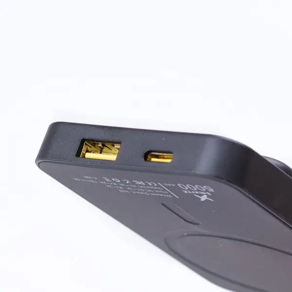 Повербанк 5000 mAh USB-C/USB-A Чорний - фото 4