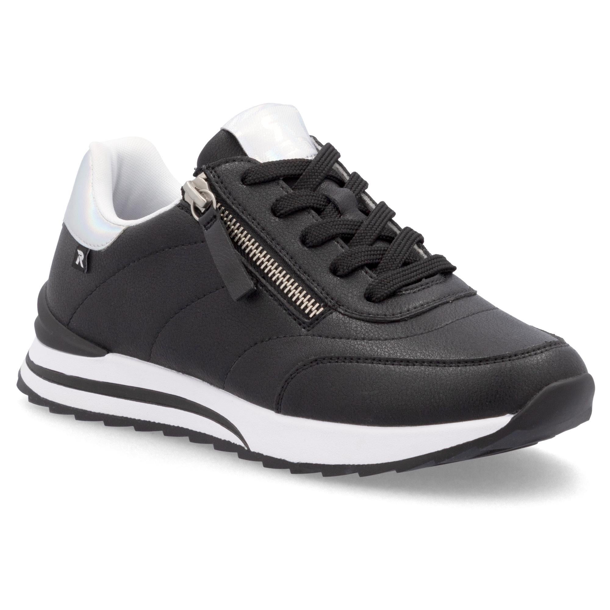 Кроссовки женские осенние RIEKER Evolution р. 38 Черный (035585-38)