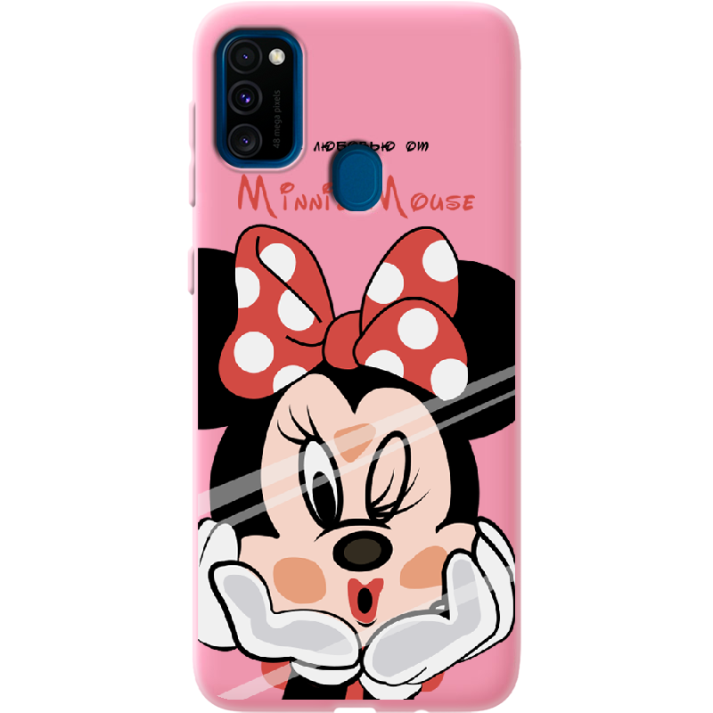 Чехол с рисунком Boxface Samsung M307 Galaxy M30s Lady M Розовый силикон (38209-cc59-41819)