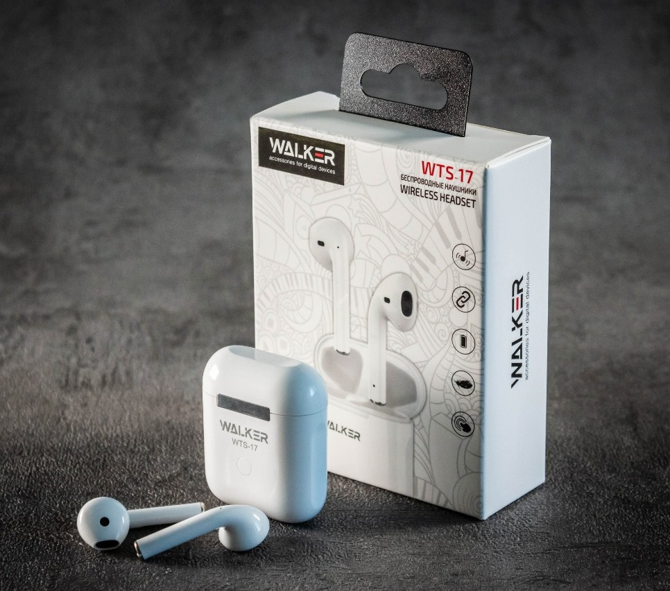 Наушники Walker WTS-17 Bluetooth White