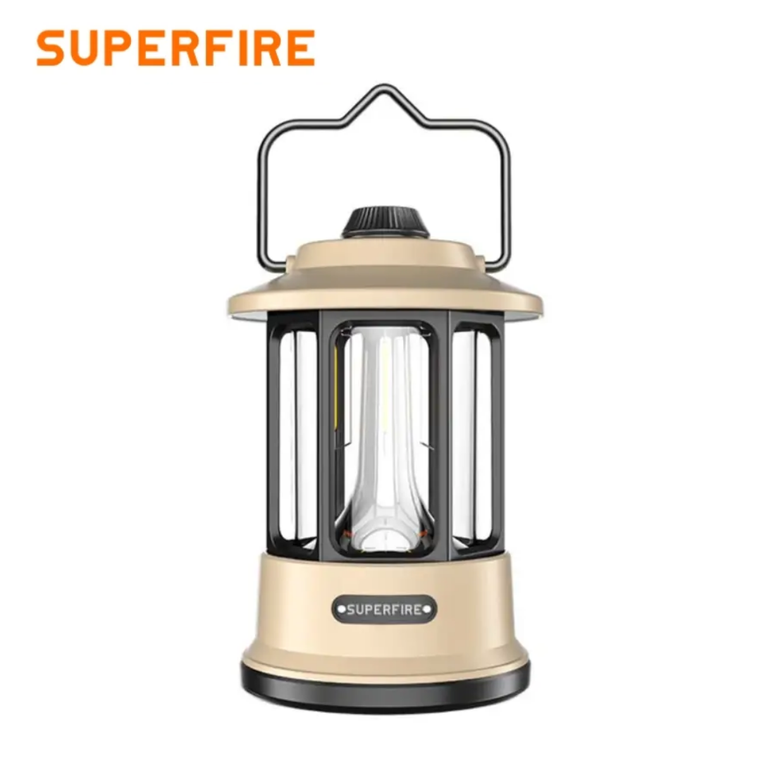 Ліхтар-Powerbank SuperFire T35 Ретро кемпінговий (2833256291) - фото 9 Ліхтар-Powerbank SuperFire T35 Ретро кемпінговий (2833256291) - фото 9