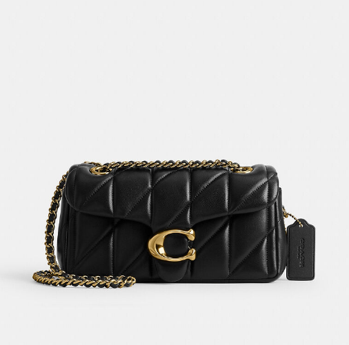 Сумка Tabby Shoulder Bag 20 With Pillow Quilting Gold/Black