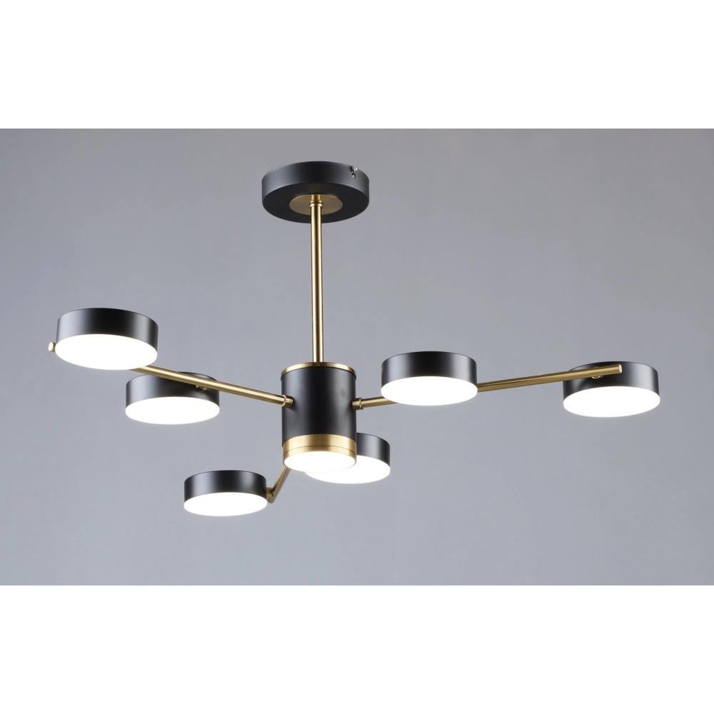 Люстра світлодіодна в стилі лофт Sirius B N6369/6 COP+BK (27472074)
