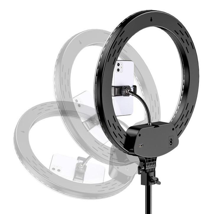 Кільцева лампа RIAS AL-360 LED з тримачем і пультом ДУ 36 см (2_009333) - фото 3 Кільцева лампа RIAS AL-360 LED з тримачем і пультом ДУ 36 см (2_009333) - фото 3