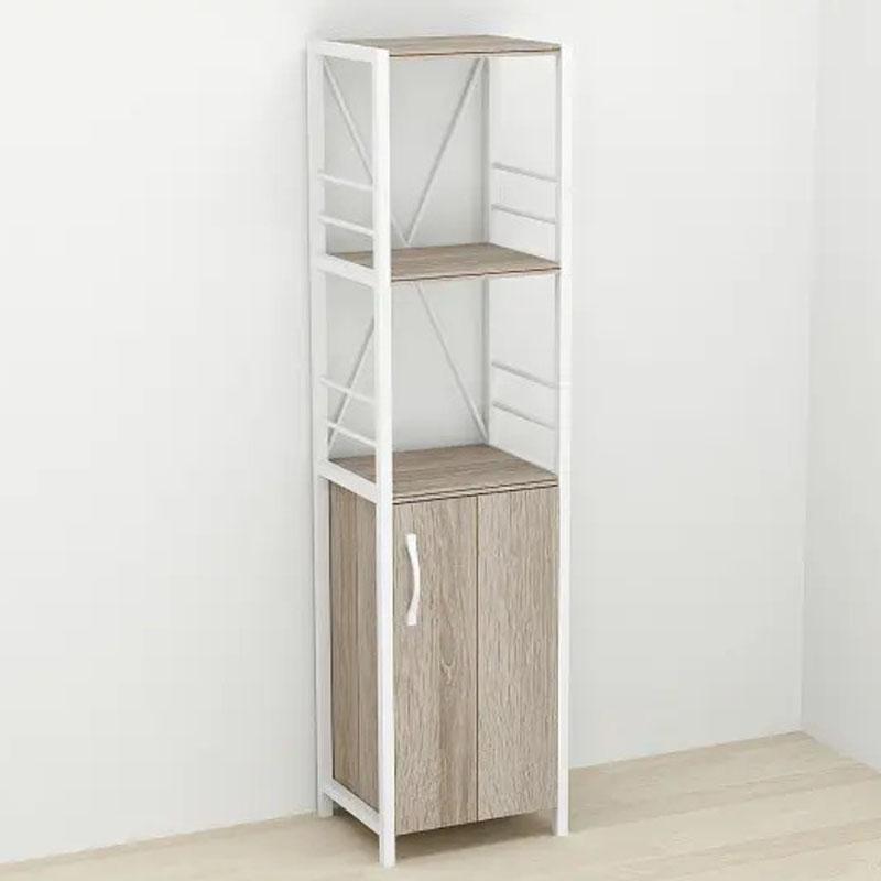 Етажерка Ferrum-decor Конект 3/34 з тумбою ДСП 144x34x28 см Білий/Сонома Трюфель (FRD-104432) - фото 2