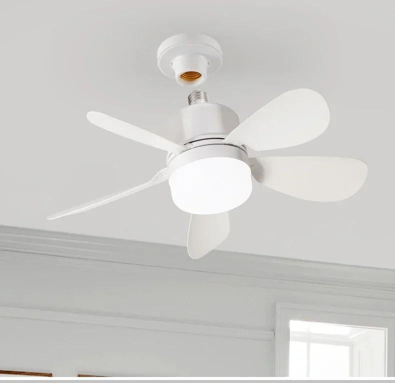 Люстра-вентилятор с пультом E27 24W 5 лопастей светодиодная 42 см Белый (26859458) - фото 8 Люстра-вентилятор с пультом E27 24W 5 лопастей светодиодная 42 см Белый (26859458) - фото 8