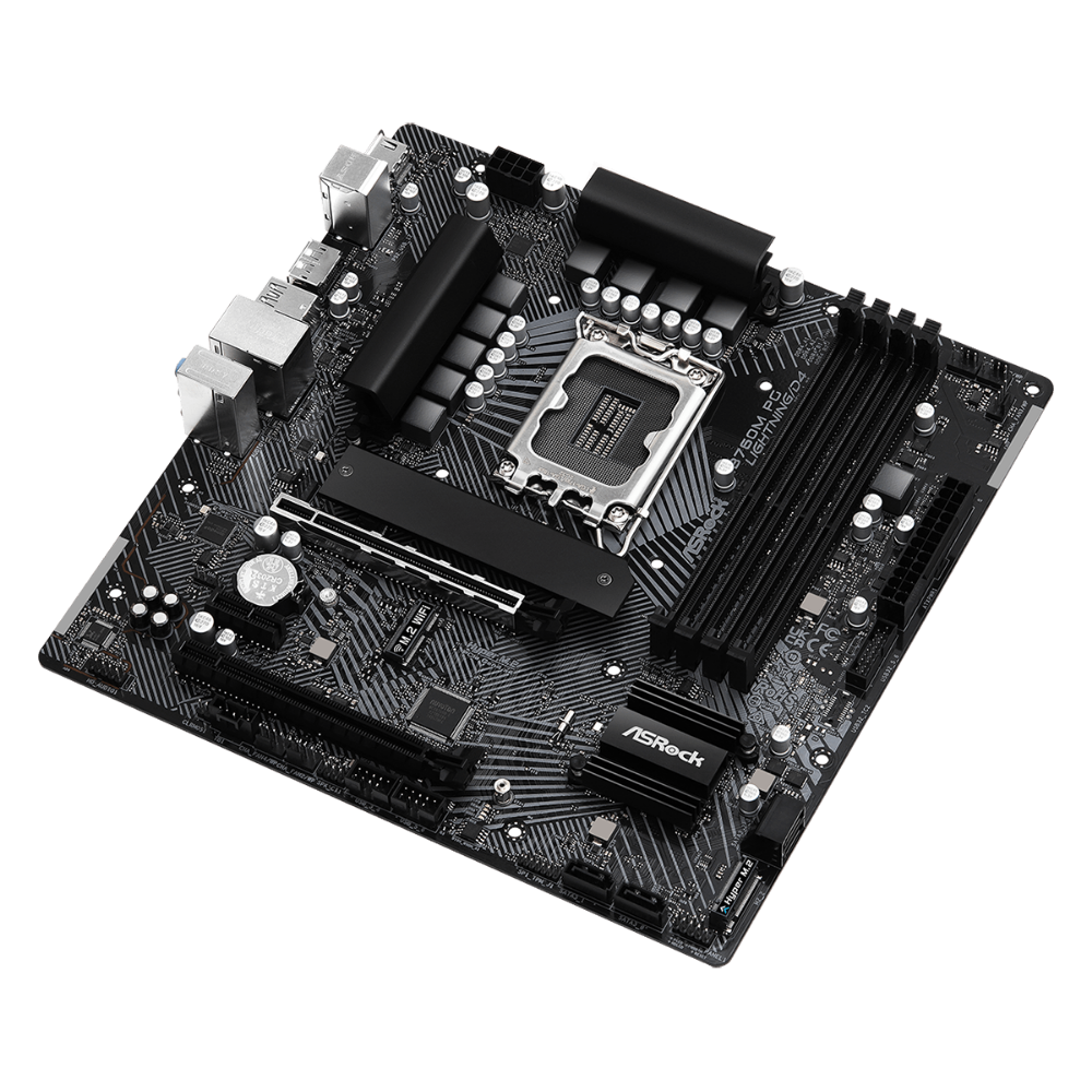 Материнська плата ASRock B760M PG Lightning/D4 (13103587) - фото 4