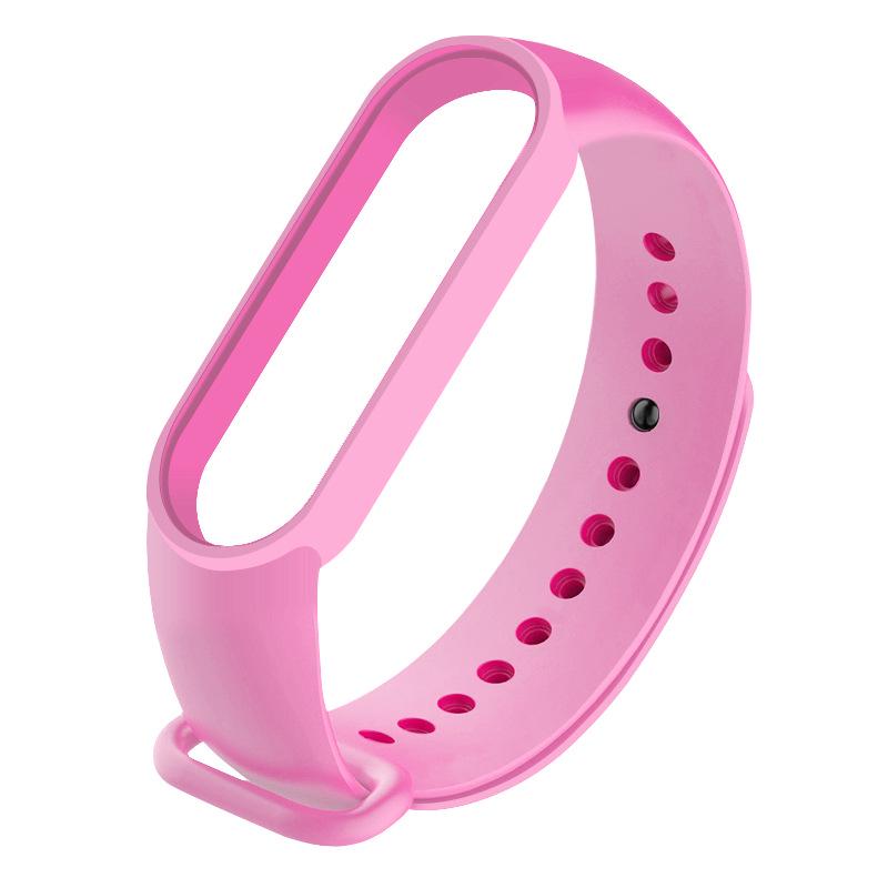 Силиконовый ремешок MRK для фитнес браслета Xiaomi Mi Band 6/5 Barbie (mrk3132) - фото 1