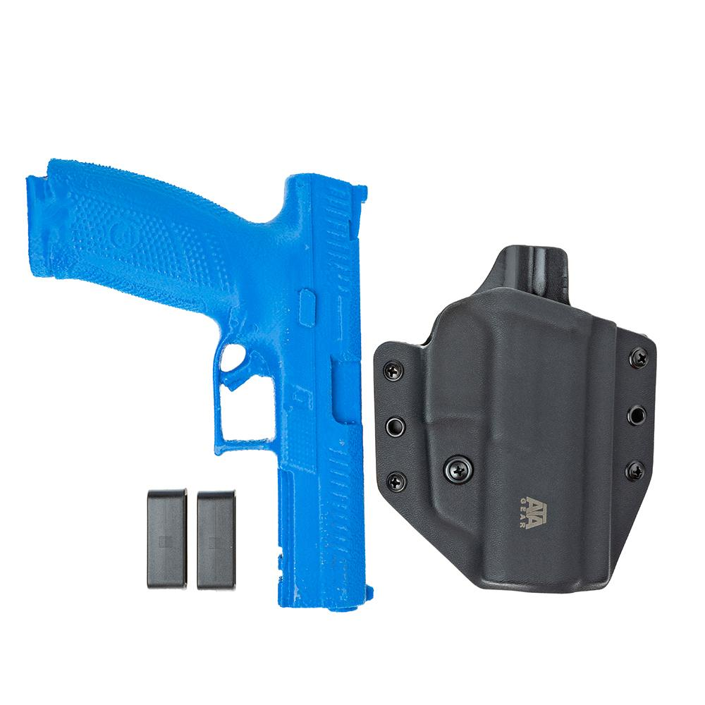 Кобура внешнепоясная ATA-Gear Hit Factor v.1 CZ P10-F/SC Black (22121803) - фото 2 Кобура внешнепоясная ATA-Gear Hit Factor v.1 CZ P10-F/SC Black (22121803) - фото 2