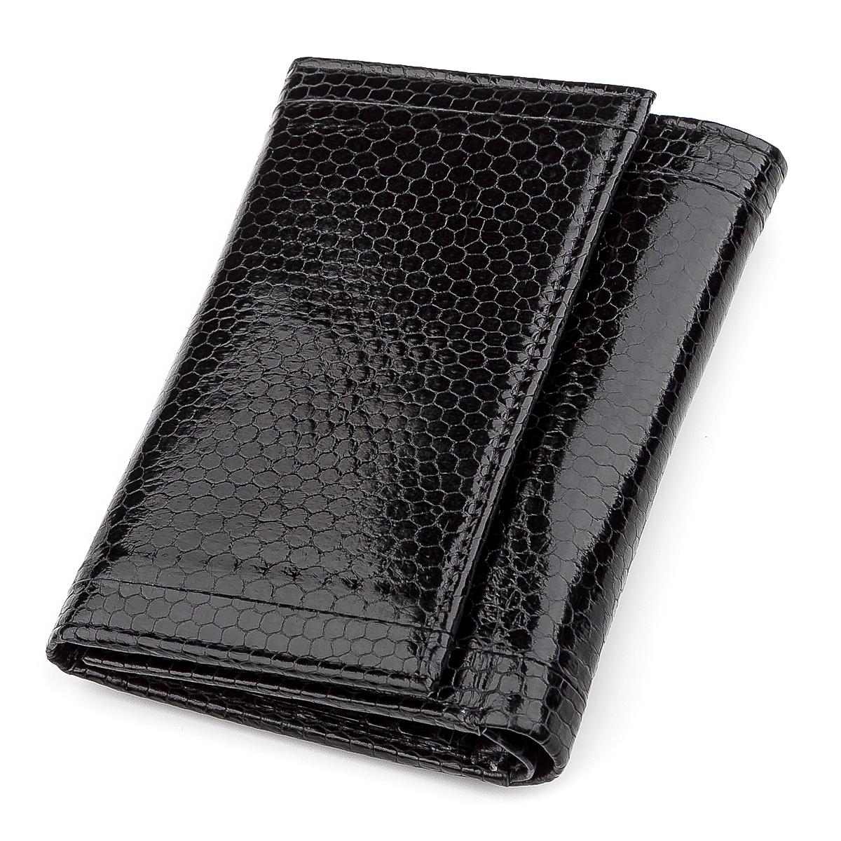 Кошелек женский Sea Snake leather 18282 кожа Черный