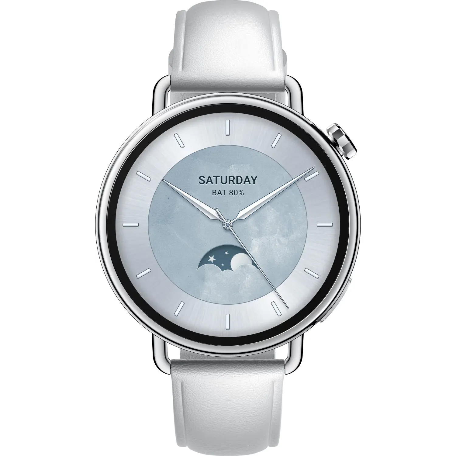 Смарт-часы Watch S4 41mm Leather Strap BHR07VUGL White