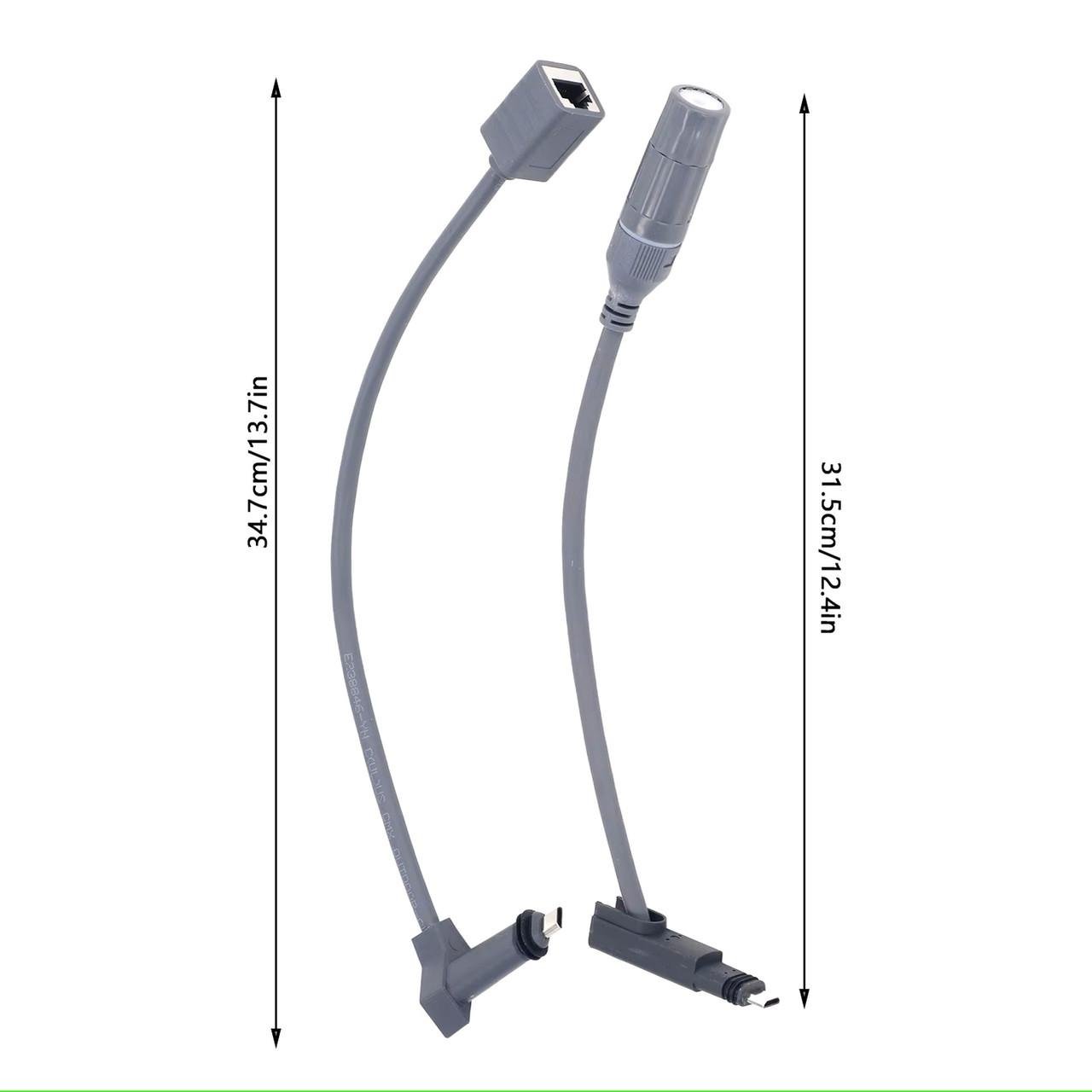 Комплект коннекторов адаптеров под RJ45 кабель для Starlink GEN 2 (2392778362) - фото 5 Комплект коннекторов адаптеров под RJ45 кабель для Starlink GEN 2 (2392778362) - фото 5