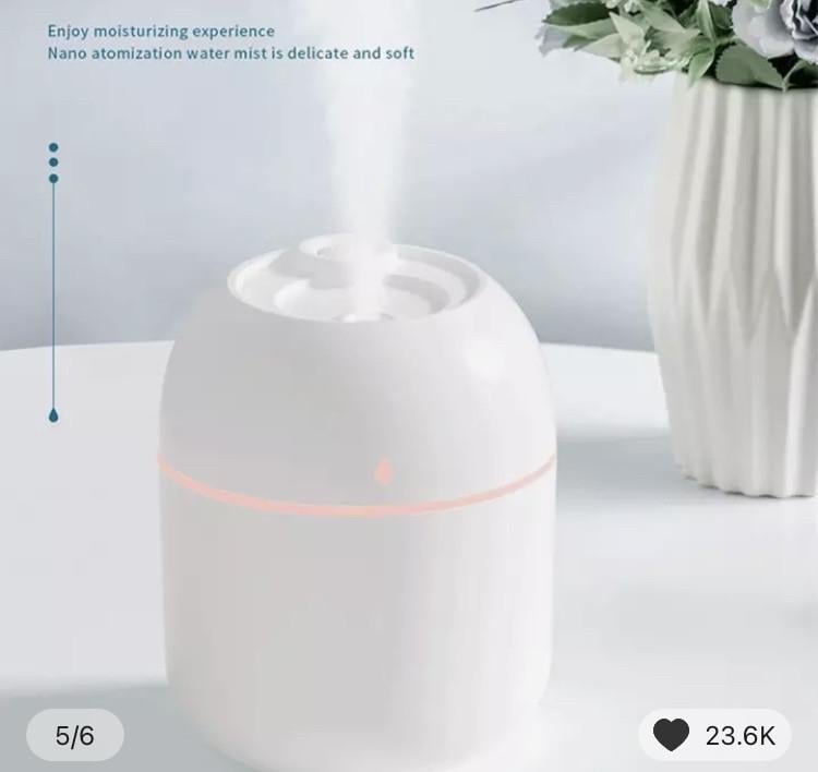 Увлажнитель воздуха компактный Белый (1765474021) - фото 5 Увлажнитель воздуха компактный Белый (1765474021) - фото 5