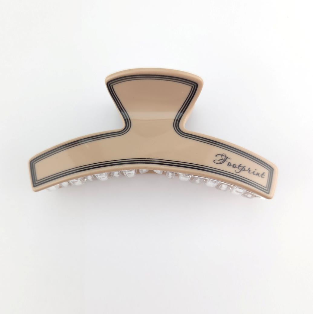 Краб для волос К6540-1-2 Молочный (27685127)