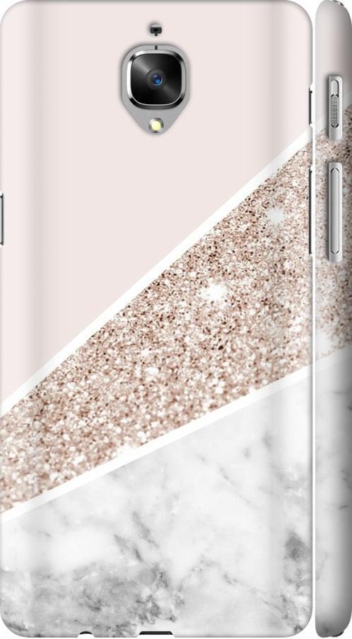 Чехол на OnePlus 3 Пастельный мрамор (4342m-334-42517)
