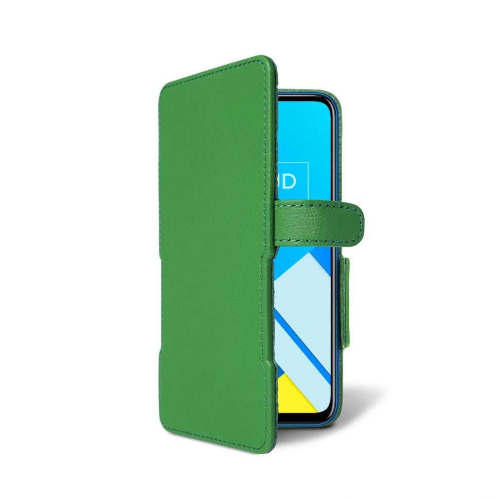 Чехол книжка Stenk Prime для Realme C2 Зеленый (66743)