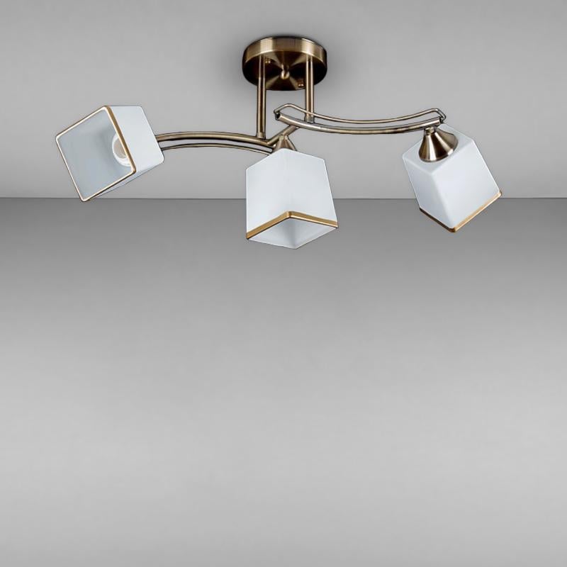 Люстра потолочная LightHouse SR-17009/3 AB L620хW280хH260 Бронзовый (16064)