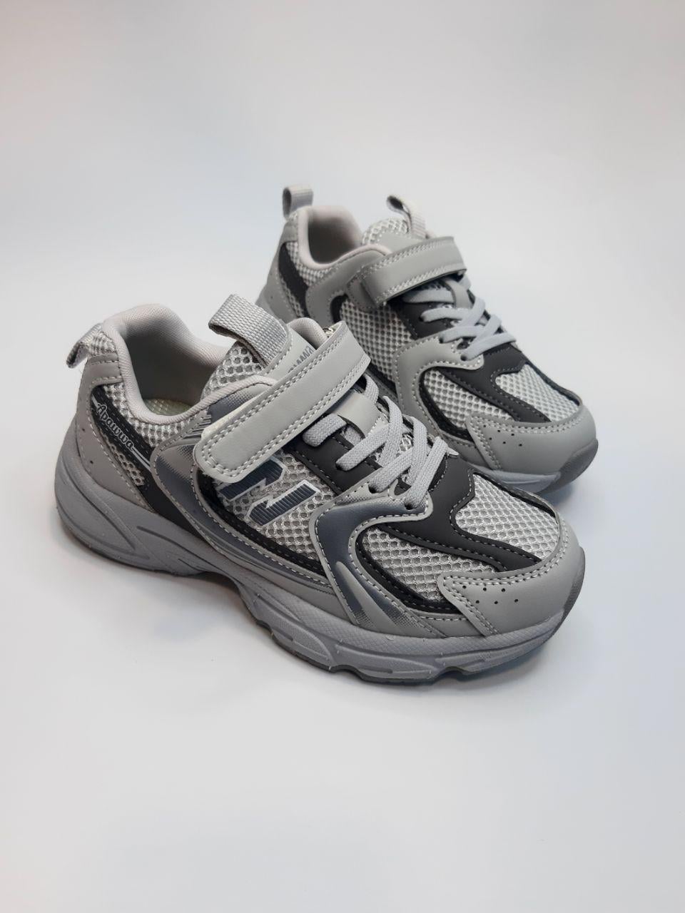 Кроссовки для мальчика Apawwa р. 34 20,7 см Серый (2353 grey)