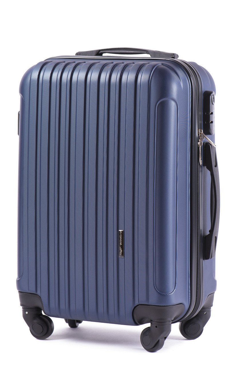 Чемодан ручная кладь Wings 2011 малый на 4 колесах 55х38х23 см Темно-синий Чемодан ручная кладь Wings 2011 малый на 4 колесах 55х38х23 см Темно-синий