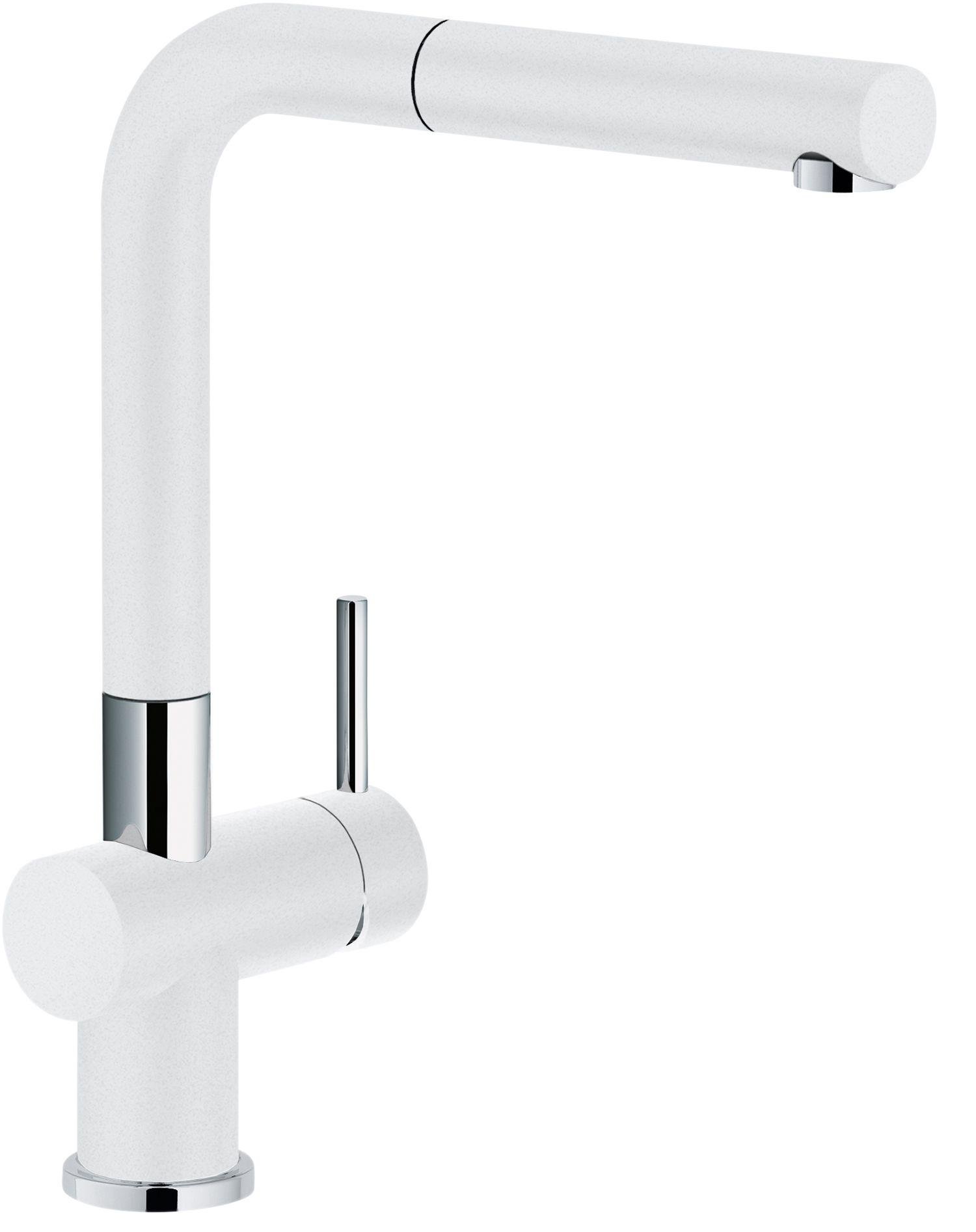 Кухонный смеситель Franke ACTIVE PLUS DOC с выдвижным изливом Белый (115.0373.888) Кухонный смеситель Franke ACTIVE PLUS DOC с выдвижным изливом Белый (115.0373.888)