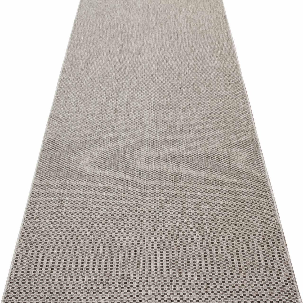 Ковер безворсовый DAKARIA Plutus Run 10014-0101 2x2 м Серый (00-00021989) - фото 3